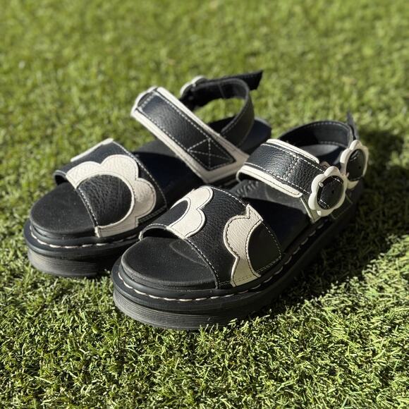 Dr. Martens Shoes - Dr. Martens Size 6 Voss Pisa Flower Platform Sandals